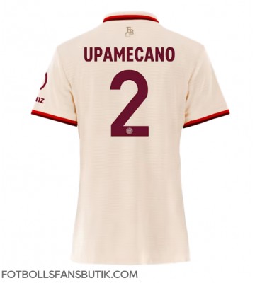 Bayern Munich Dayot Upamecano #2 Replika Tredje Tröja Damer 2024-25 Kortärmad